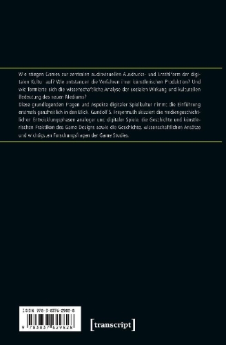 Buchcover und Innenansicht für das Buch: Games | Game Design | Game Studies