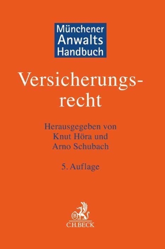 Buchcover und Innenansicht für das Buch: Münchener Anwaltshandbuch Versicherungsrecht
