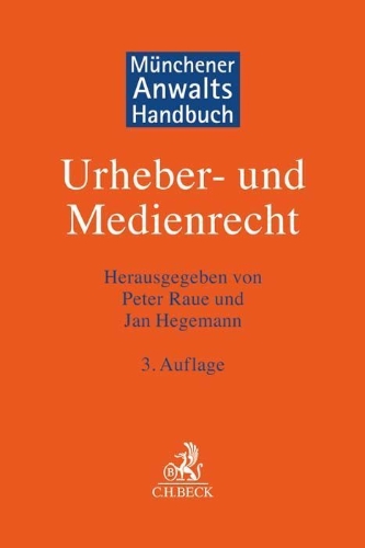 Buchcover und Innenansicht für das Buch: Münchener Anwaltshandbuch Urheber- und Medienrecht