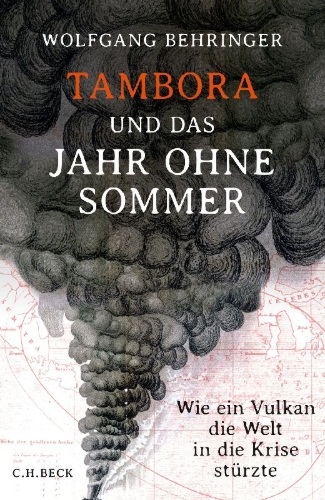 Buchcover und Innenansicht für das Buch: Tambora und das Jahr ohne Sommer