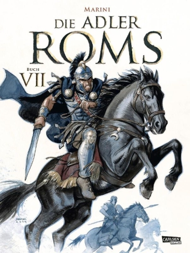 Buchcover und Innenansicht für das Buch: Les Aigles de Rome 7