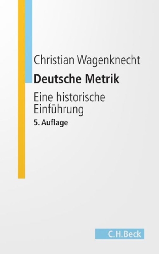 Buchcover und Innenansicht für das Buch: Deutsche Metrik