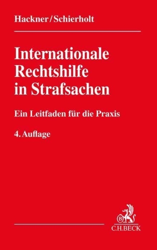 Buchcover und Innenansicht für das Buch: Internationale Rechtshilfe in Strafsachen