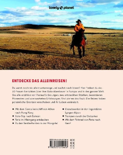 Buchcover und Innenansicht für das Buch: LONELY PLANET Bildband Mach deine Reise