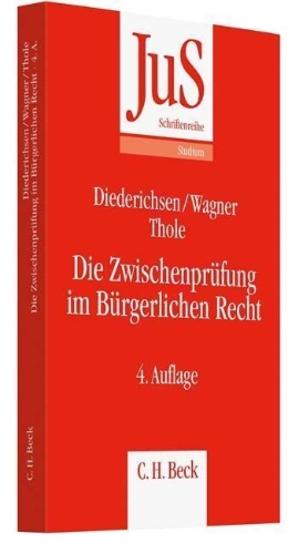 Buchcover und Innenansicht für das Buch: Die Zwischenprüfung im Bürgerlichen Recht