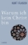 Buchcover und Innenansicht für das Buch: Warum ich kein Christ bin