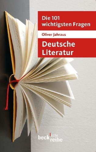 Buchcover und Innenansicht für das Buch: Die 101 wichtigsten Fragen: Deutsche Literatur