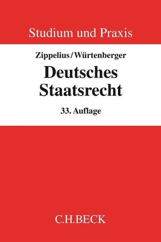 Buchcover und Innenansicht für das Buch: Deutsches Staatsrecht