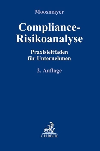 Buchcover und Innenansicht für das Buch: Compliance-Risikoanalyse