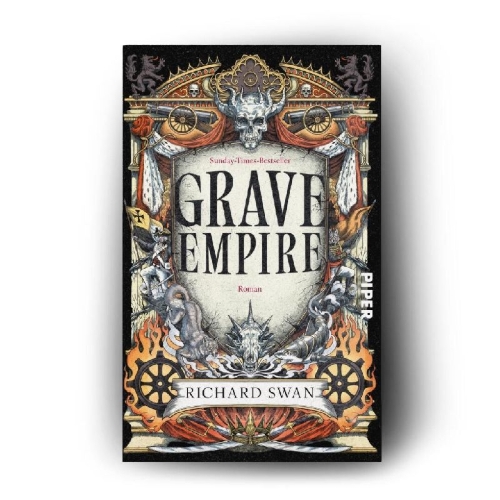 Buchcover und Innenansicht für das Buch: Grave Empire