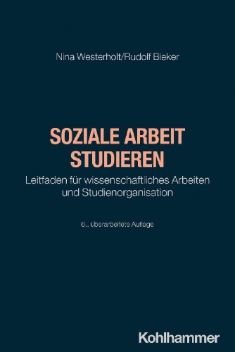 Buchcover und Innenansicht für das Buch: Soziale Arbeit studieren