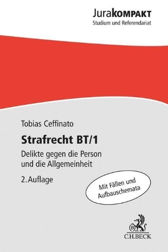 Buchcover und Innenansicht für das Buch: Strafrecht BT/1
