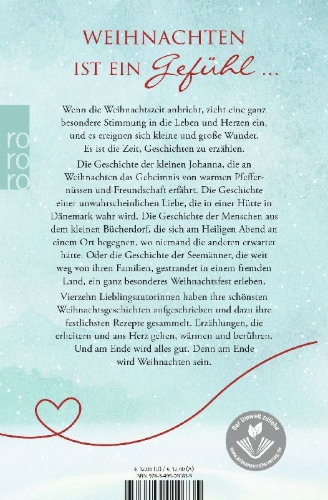 Buchcover und Innenansicht für das Buch: Ein ganzes Herz voll Weihnachten