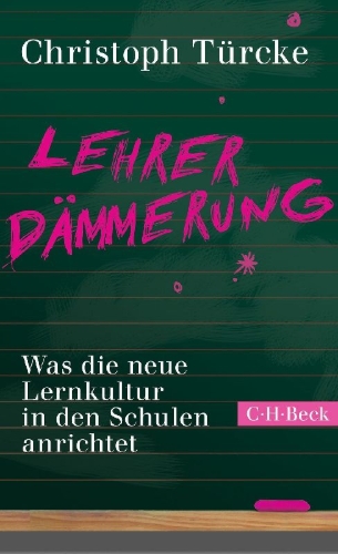 Buchcover und Innenansicht für das Buch: Lehrerdämmerung