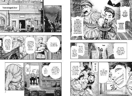 Buchcover und Innenansicht für das Buch: Chi wo Hau Boukoku no Oujo