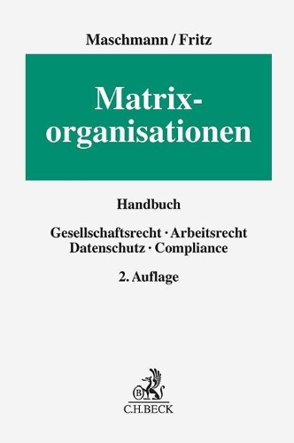 Buchcover und Innenansicht für das Buch: Matrixorganisationen