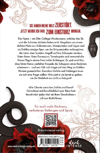 Buchcover und Innenansicht für das Buch: Beautiful Venom