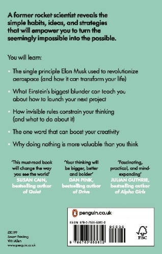 Buchcover und Innenansicht für das Buch: Think Like a Rocket Scientist