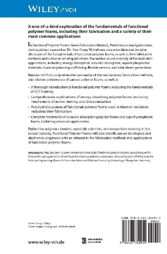 Buchcover und Innenansicht für das Buch: Functional Polymer Foams