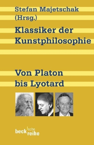 Buchcover und Innenansicht für das Buch: Klassiker der Kunstphilosophie
