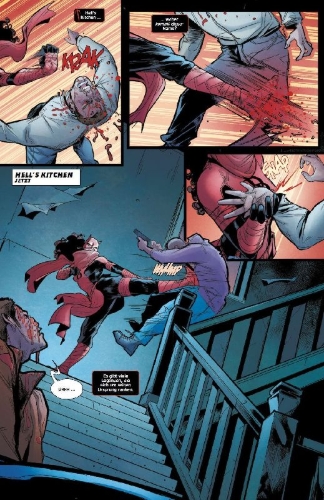 Buchcover und Innenansicht für das Buch: Daredevil: Unleash Hell - Red Band (2025) #1-#5