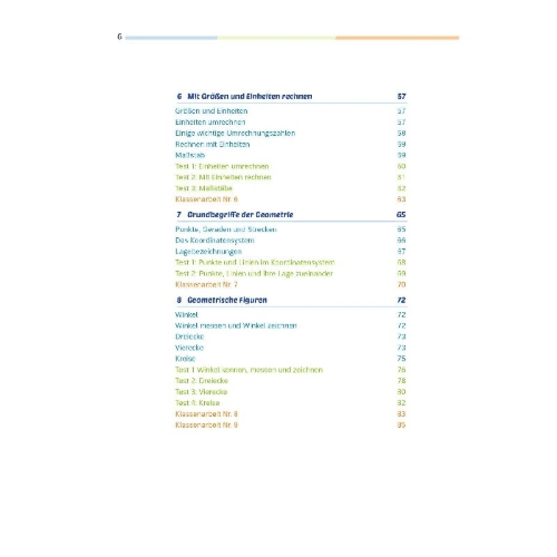Buchcover und Innenansicht für das Buch: Fit für die Klassenarbeit - Gymnasium Neubearbeitung 2026