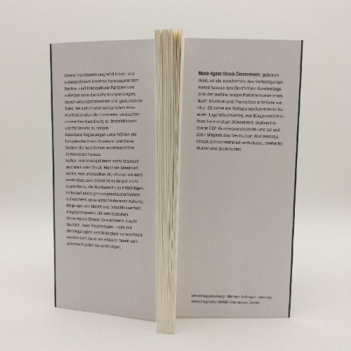 Buchcover und Innenansicht für das Buch: Streitbar