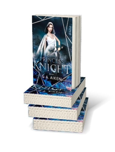 Buchcover und Innenansicht für das Buch: The Princess Knight