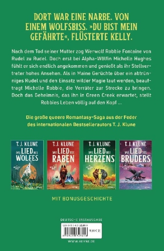 Buchcover und Innenansicht für das Buch: Heartsong -  Green Creek Book 3