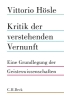 Buchcover und Innenansicht für das Buch: Kritik der verstehenden Vernunft