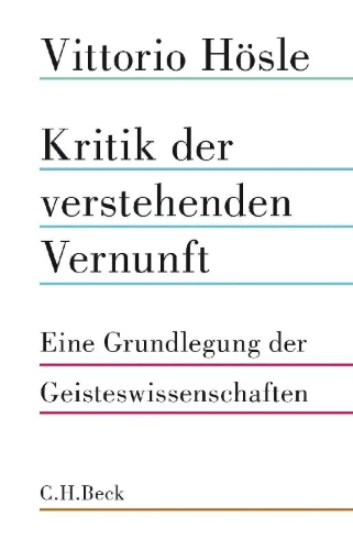 Buchcover und Innenansicht für das Buch: Kritik der verstehenden Vernunft