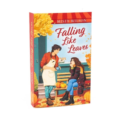 Buchcover und Innenansicht für das Buch: Falling Like Leaves