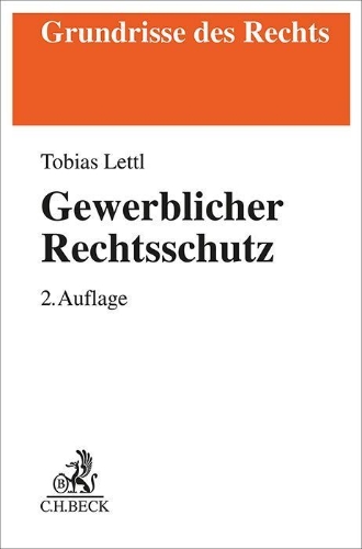 Buchcover und Innenansicht für das Buch: Gewerblicher Rechtsschutz