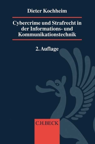Buchcover und Innenansicht für das Buch: Cybercrime und Strafrecht in der Informations- und Kommunikationstechnik