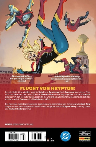 Buchcover und Innenansicht für das Buch: Action Comics #1076-#1081