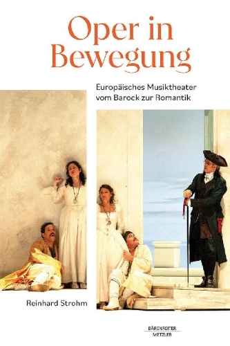 Buchcover und Innenansicht für das Buch: Oper in Bewegung