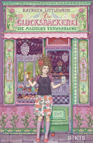 Buchcover und Innenansicht für das Buch: Magic by the Mouthful. Book Four of the Bliss Family Bakery series