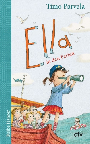 Buchcover und Innenansicht für das Buch: Ella aalloilla