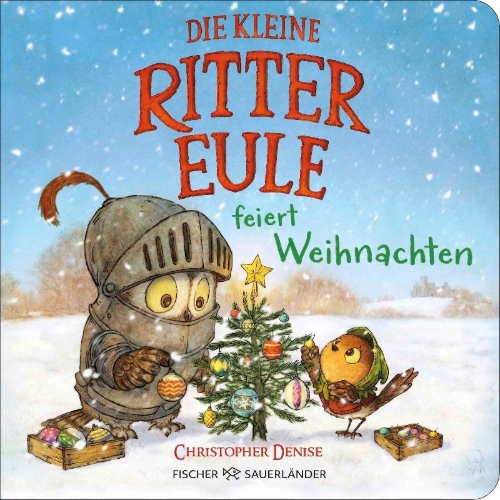 Buchcover und Innenansicht für das Buch: Knightowl's littel Christmas