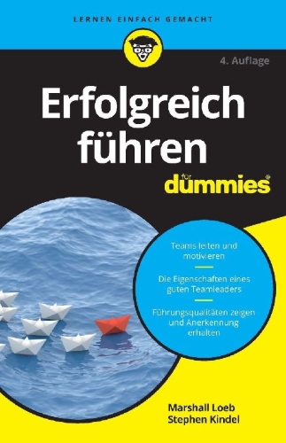 Buchcover und Innenansicht für das Buch: Erfolgreich führen für Dummies