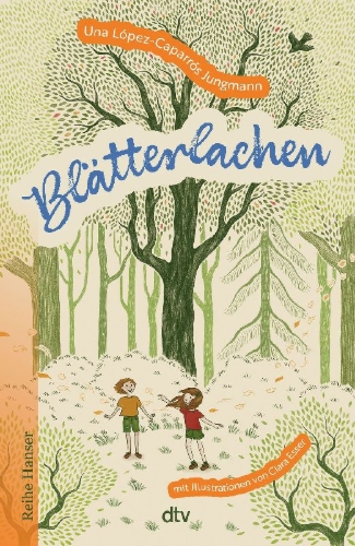 Buchcover und Innenansicht für das Buch: Blätterlachen