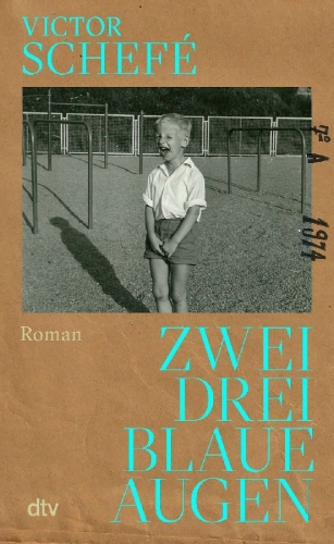 Buchcover und Innenansicht für das Buch: Zwei, drei blaue Augen