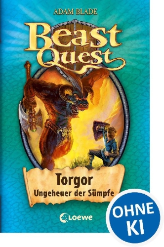 Buchcover und Innenansicht für das Buch: Torgor the Minotaur