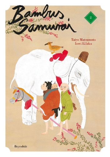Buchcover und Innenansicht für das Buch: Bambus Samurai 2