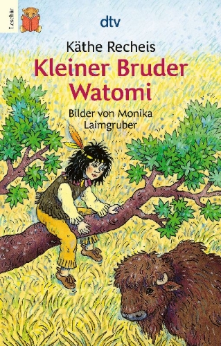 Buchcover und Innenansicht für das Buch: Kleiner Bruder Watomi
