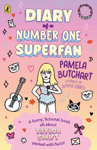 Buchcover und Innenansicht für das Buch: Diary of a Number One Superfan