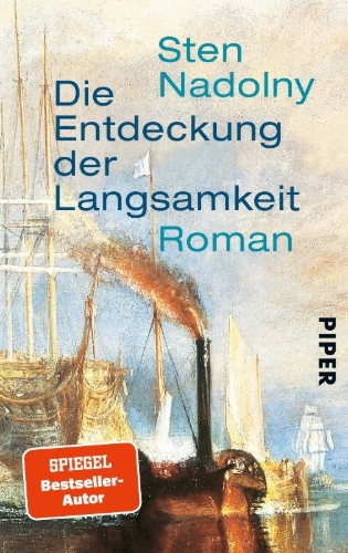 Buchcover und Innenansicht für das Buch: Die Entdeckung der Langsamkeit