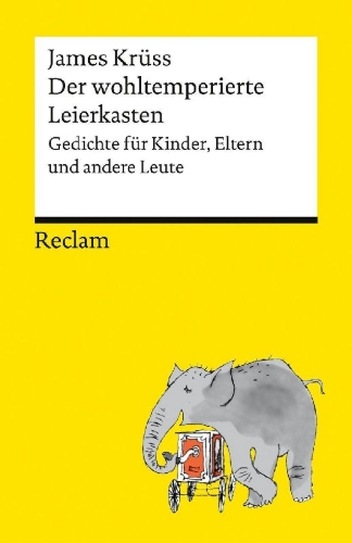 Buchcover und Innenansicht für das Buch: Der wohltemperierte Leierkasten. Gedichte für Kinder, Eltern und andere Leute