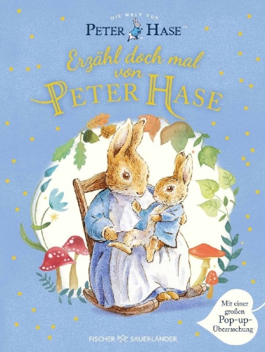Buchcover und Innenansicht für das Buch:  The World of Peter Rabbit - A Tale of Four Seasons
