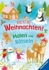 Buchcover und Innenansicht für das Buch: Magical Christmas Activity Book